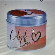 Lots of love scented candle 