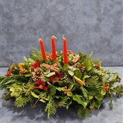 Natural Candle arrangement